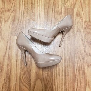 LK Bennett Sledge Pump Nude Size 7.5